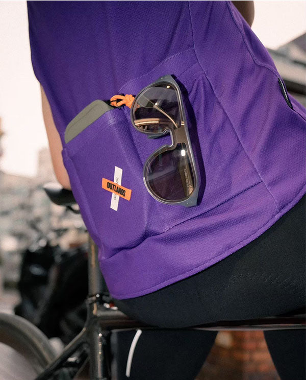 Café du Cycliste 無袖車衣 Julia Lightweight Cycling Amethyst 女款 紫