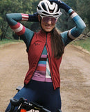 Pedla 防風背心 Essentials Classic Gilet Respberry 女款 覆盆莓紅