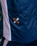 Café du Cycliste 車衣 Beatrice V2 Lightweight Jersey NavyWhite 無袖 男款 藍白