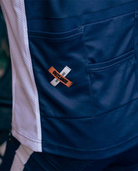 Café du Cycliste 車衣 Beatrice V2 Lightweight Jersey NavyWhite 無袖 男款 藍白