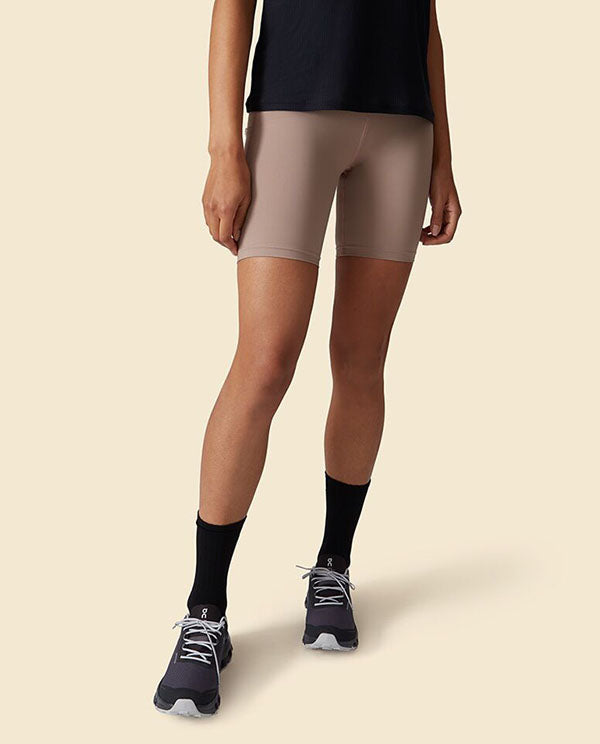 Café du Cycliste 瑜珈短褲 Maina Oyster Grey 女款 米