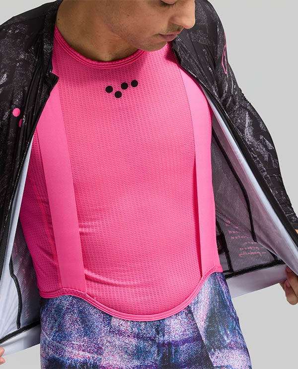 Pedla 薄長袖車衣 Denim Classic LS Jersey Black Etch 男款 斑駁黑