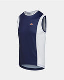 Café du Cycliste 車衣 Beatrice V2 Lightweight Jersey NavyWhite 無袖 男款 藍白