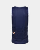 Café du Cycliste 車衣 Beatrice V2 Lightweight Jersey NavyWhite 無袖 男款 藍白