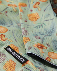Café du Cycliste 車衣 Fleurette V2 Lightweight Jersey Chanterelle Agave 女款 草綠蕈菇