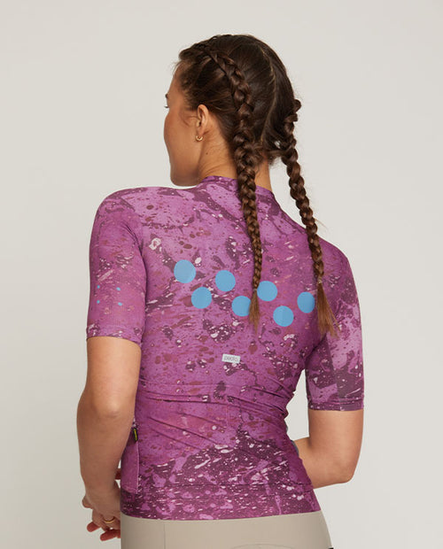 Pedla 車衣 RideCamo Classic Jersey Mulberry 女款 葡萄紫