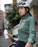 Café du Cycliste 外套Suzette ScotsPine 防雨 女款 松綠