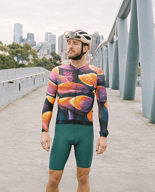 Pedla 車衣Beyondism Classic LS Jersey Makatron 男款 迷幻蘑菇