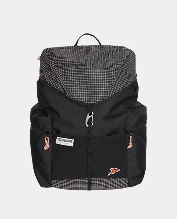 Café du Cycliste 後背包Daily Backbag Black 黑格紋