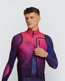 Pedla 防雨背心Pro Deflect Gilet-Flow State Hot Pink 男款 漸層紫紅