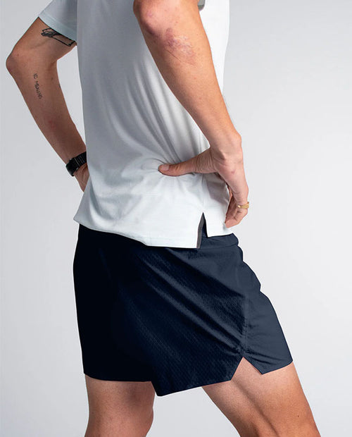 Black Sheep 運動褲 Fly 7" Shorts Navy 跑褲 男款 深藍