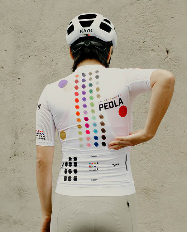 Pedla 車衣 Colour Theory LunaAIR Jersey White 女款 白