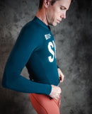 Biehler 中量長袖車衣Syndicate Training LS Jersey Dawn 男款 黎明藍