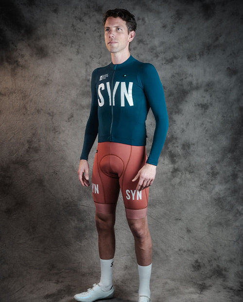 Biehler 中量長袖車衣Syndicate Training LS Jersey Dawn 男款 黎明藍