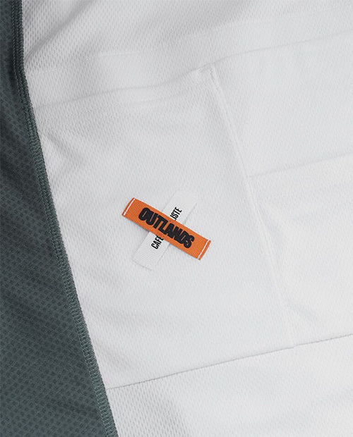 Café du Cycliste 車衣 Beatrice V2 Lightweight Jersey WhiteScotsPine 無袖 男款 白松綠