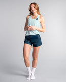 Black Sheep 運動褲 Dry 4" Shorts Navy 跑褲 女款 深藍
