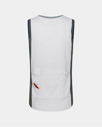 Café du Cycliste 車衣 Beatrice V2 Lightweight Jersey WhiteScotsPine 無袖 男款 白松綠