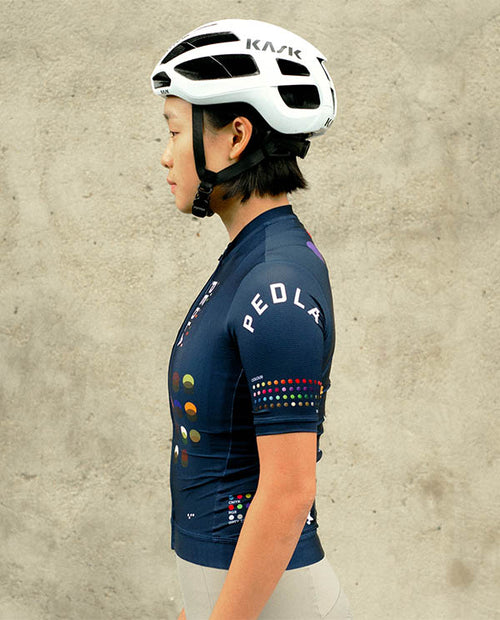 Pedla 車衣 Colour Theory Classic Jersey Navy 女款 藍