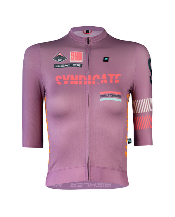 Biehler 車衣 Syndicate Race Team Jersey Granny 女款 玫瑰紫