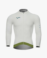 Pedla 薄長袖車衣 BOLD Classic LS Jersey Chalk 男款 消光白