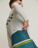 Pedla 薄長袖車衣 BOLD Classic LS Jersey Chalk 男款 消光白