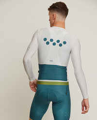 Pedla 薄長袖車衣 BOLD Classic LS Jersey Chalk 男款 消光白