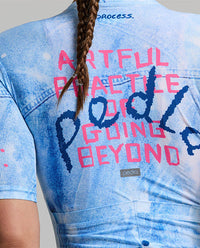 Pedla 車衣 Denim Classic Jersey Blue Fade 女款 單寧藍