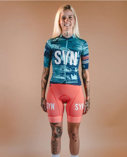 Biehler 車衣 Syndicate Training Jersey WaterWorld 女款 水藍