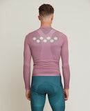 Pedla 薄長袖車衣 BOLD Air LS Jersey Dust 男款 粉紫