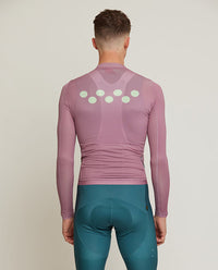 Pedla 薄長袖車衣 BOLD Air LS Jersey Dust 男款 粉紫