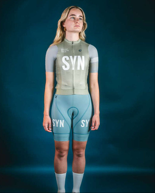 Biehler 車衣 Syndicate Pro Jersey Savanna Grey 女款 灰綠