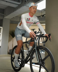 Biehler 薄長袖車衣Syndicate Race Team LS Jersey Sunday 男款 白
