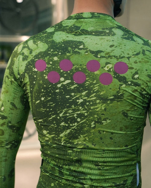 Pedla 薄長袖車衣 RideCamo Air LS Jersey Moss 男款 苔綠