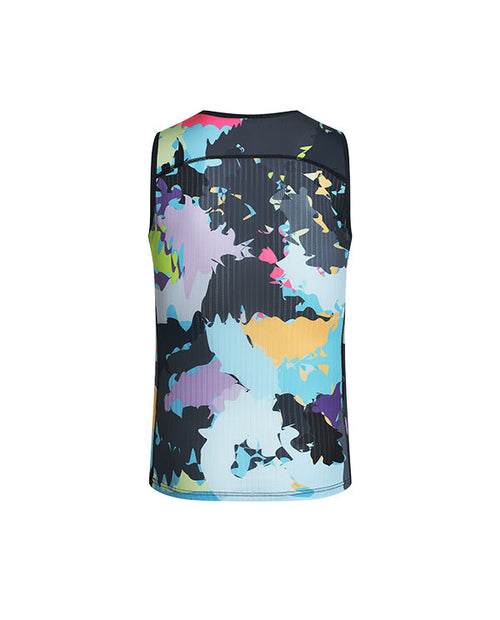 Biehler 無袖底衫 Pro Mesh Sleeveless Baselayer Splash 男款 黑底彩潑