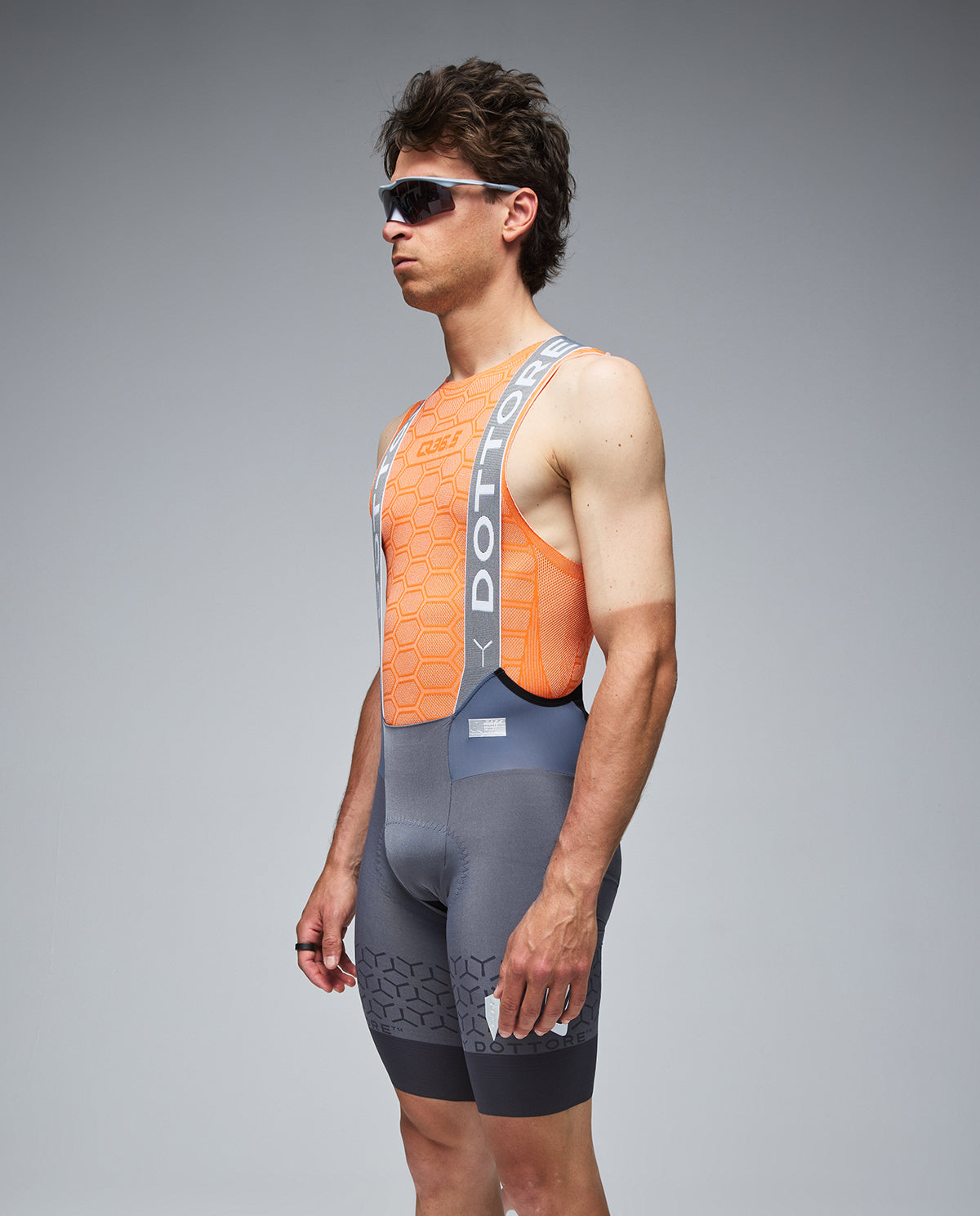 Q36.5 車褲 Dottore Pro Bib Shorts Signature Tarmac 男款 灰