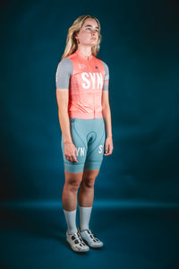 Biehler 車褲 Syndicate Pro Bib Shorts Blue Rain 女款 雨藍