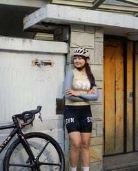Biehler 薄長袖車衣 SYN Aero LS Jersey Gold Grey 女款 灰金