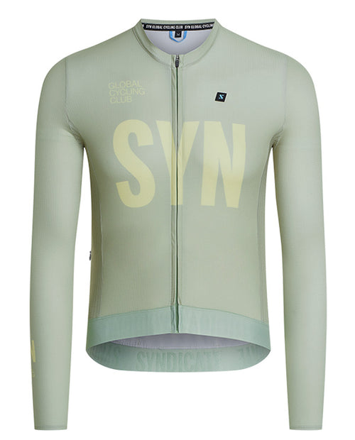 Biehler 薄長袖車衣 Pro LS Jersey Lizzard 男款 草綠