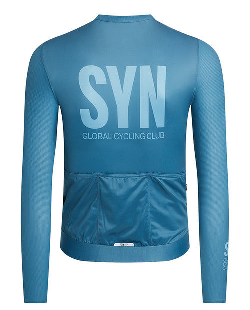 Biehler 薄長袖車衣 Pro LS Jersey Venice 男款 藍