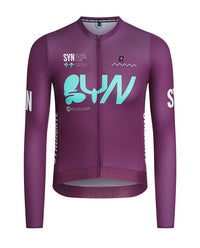 Biehler 薄長袖車衣 Pro Team LS Jersey Muffin 男款 紫