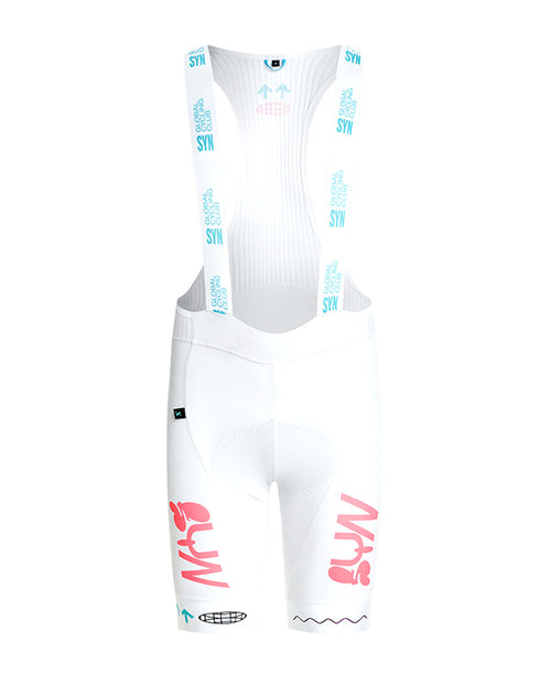 Biehler 車褲 Pro Team Bib Shorts Milky Way 男款 白