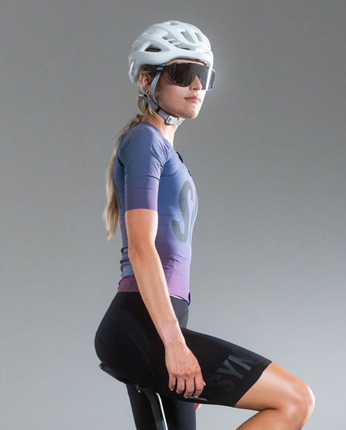 Biehler 車衣 PRO Tech Jersey Blur 女款 漸層藍