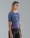 Biehler 車衣 PRO Tech Jersey Blur 女款 漸層藍
