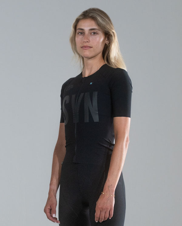 Biehler 車衣 PRO Tech Jersey Black 女款 黑