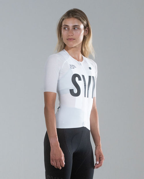 Biehler 車衣 PRO Tech Jersey White 女款 白