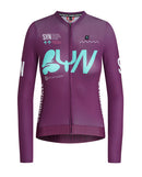 Biehler 薄長袖車衣 Pro Team LS Jersey Muffin 女款 紫