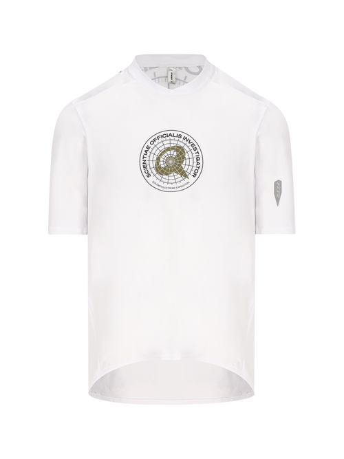 Q36.5 機能短Tee Adventure Tech T-shirt Dolomites Extreme White 白