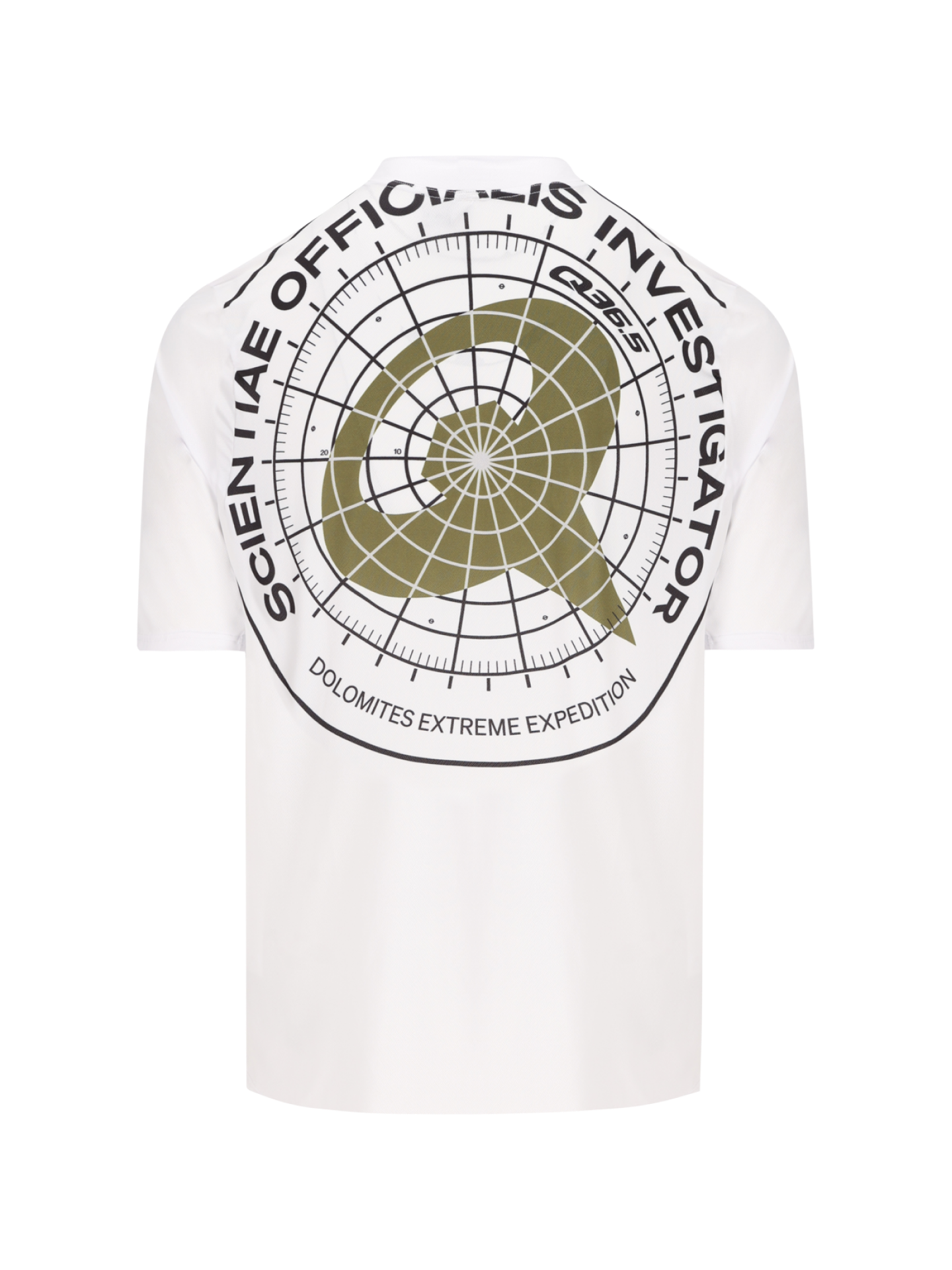 Q36.5 機能短Tee Adventure Tech T-shirt Dolomites Extreme White 白