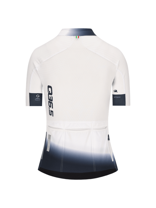 Q36.5 車衣 Gregarius Pro Collar Fade Jersey White 女款 白