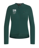 Biehler 中量長袖車衣Training Native L/S Jersey Forest 女款 森綠